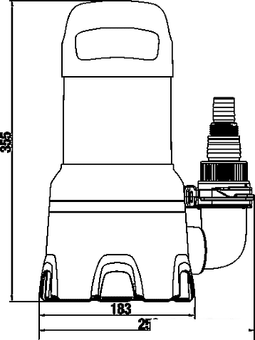 Дренажный насос Gardena 16000 (для грязной воды)
