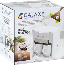 Капельная кофеварка Galaxy Line GL0708 (белый)