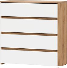 Комод Mio Tesoro Некст 1 4 ящика (дуб золотой/белый)