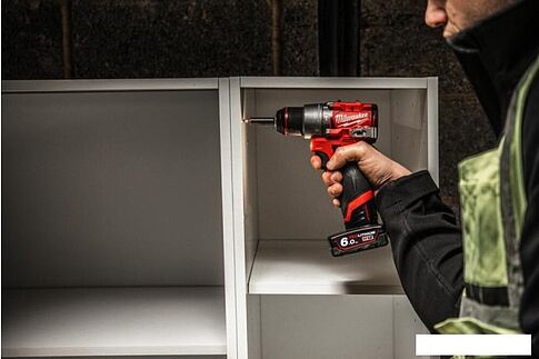 Ударная дрель-шуруповерт Milwaukee M12 FUEL M12FPD2-602X 4933479870 (с 2-мя АКБ 6 Ач, кейс)