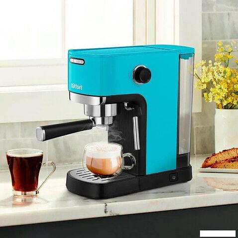 Рожковая кофеварка Kitfort KT-7461