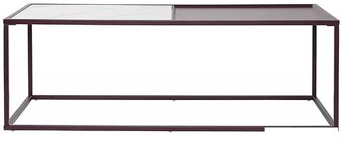 Журнальный столик Bergenson Bjorn Mayen BB0000484 (белый/сливовый)