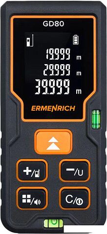 Лазерный дальномер Ermenrich Reel GD80 81423