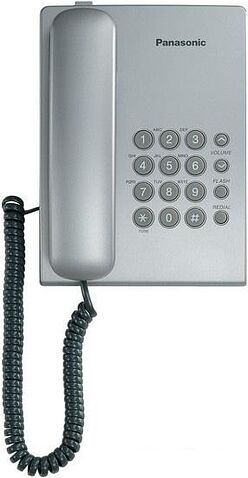 Проводной телефон Panasonic KX-TS2350RUB (черный)