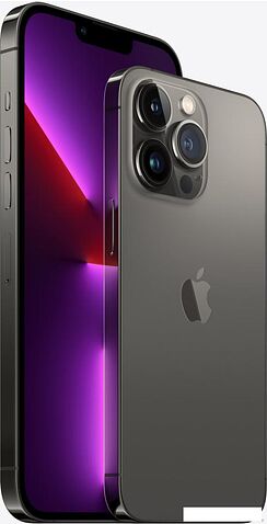 Смартфон Apple iPhone 13 Pro Max 128GB Восстановленный by Breezy, грейд A (графитовый)