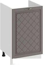 Шкаф напольный Трия Бьянка 1Н5М (дуб серый)