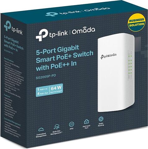 Настраиваемый коммутатор TP-Link SG2005P-PD V1
