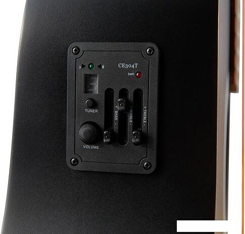 Электроакустическая гитара JET JDE-255 BKS