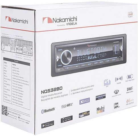 USB-магнитола Nakamichi NQ532BD