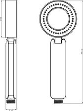 Душевая лейка Lemark LM8115C