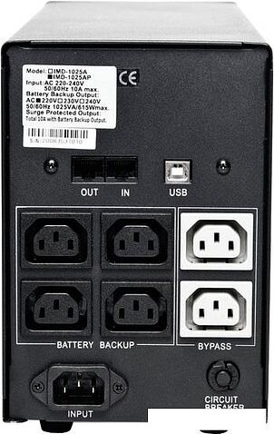 Источник бесперебойного питания Powercom Imperial IMP-1025AP 1025VA