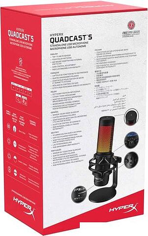 Микрофон HyperX QuadCast S