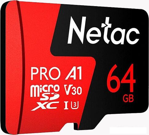 Карта памяти Netac P500 Extreme Pro 64GB NT02P500PRO-064G-S