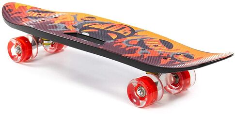 Пенниборд Полесье 89519 65 см (черный/красный)