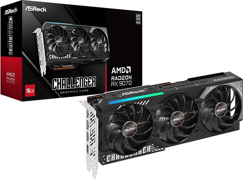Видеокарта ASRock AMD Radeon RX 9070 Challenger 16GB RX9070 CL 16G