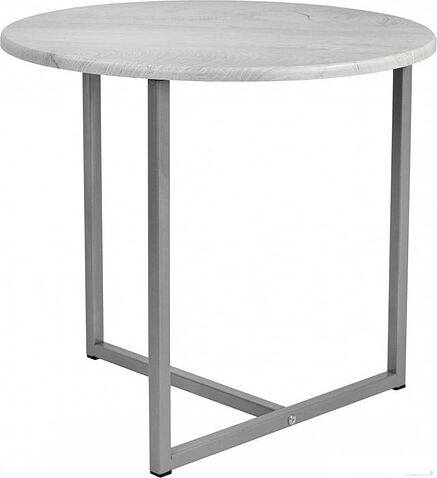 Журнальный столик Мебелик BeautyStyle 27 (дуб дымчатый/металлик)