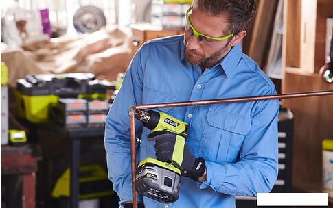 Промышленный фен Ryobi R18HG-0 (без АКБ)