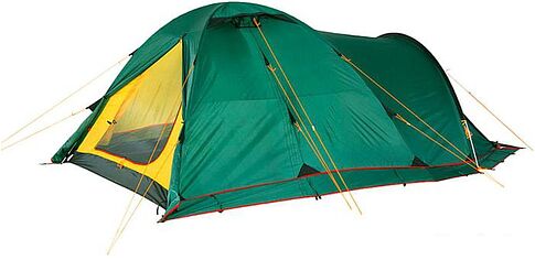 Треккинговая палатка AlexikA Tower 3 Plus Fib (зеленый)