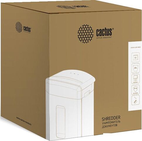 Шредер CACTUS CS-SH-12-20-4X12H