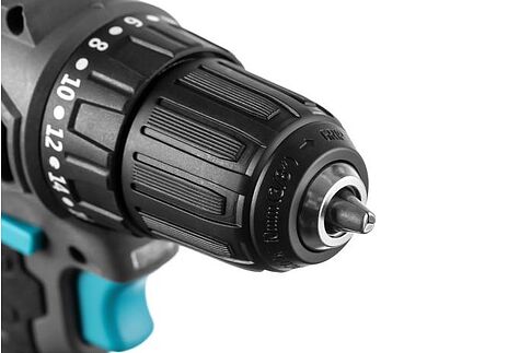 Дрель-шуруповерт Tesla TCD12BL 834528 (с 2-мя АКБ, кейс)