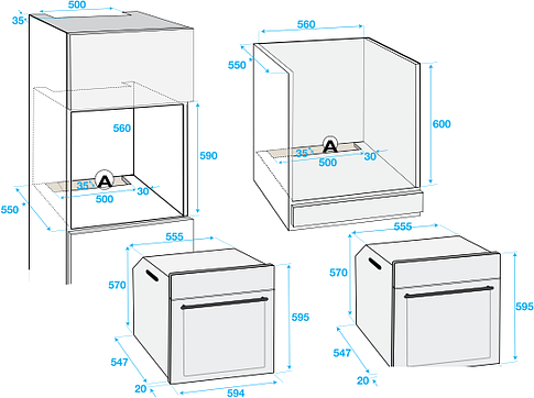Духовой шкаф BEKO OIM 27201 A