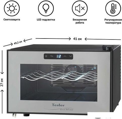 Винный шкаф Tesler WCH-082