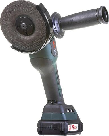Угловая шлифмашина KLPRO KLAT18BS-20 (с 2-мя АКБ, кейс)