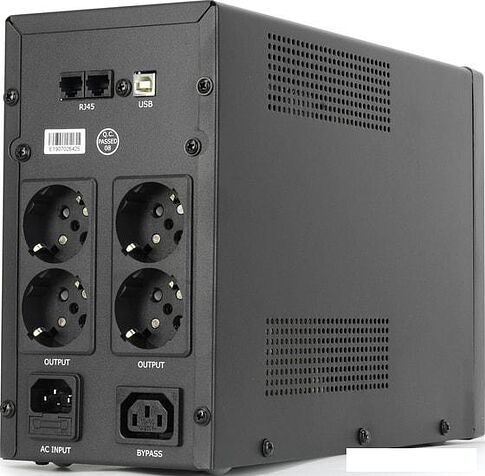 Источник бесперебойного питания CrownMicro CMU-SP2000 Euro USB