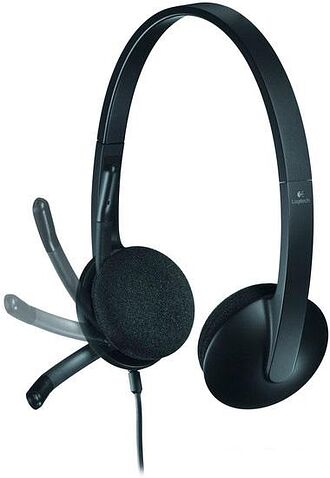 Наушники с микрофоном Logitech USB Headset H340