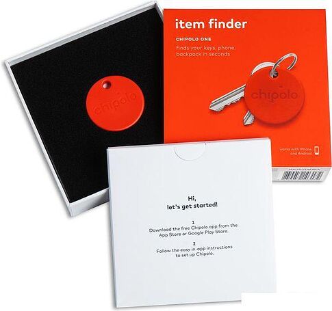 Bluetooth-метка Chipolo ONE (красный)