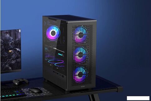 Корпус PCCooler ME200 Mesh (черный)