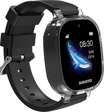 Умные часы с наушниками Aimoto Crystal 4G (черный)
