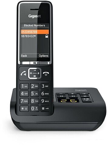 Радиотелефон Gigaset Comfort 550A Trio (черный)