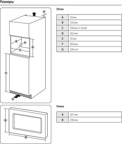 Микроволновая печь Samsung MS23A7013AB/BW
