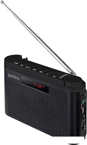 Радиоприемник Perfeo Тайга (черный)