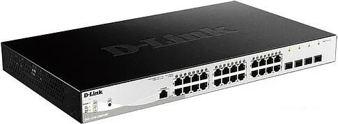 Управляемый коммутатор 2-го уровня D-Link DGS-1210-28MP/ME/B2A