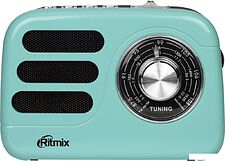 Радиоприемник Ritmix RPR-033 (лазурный)