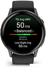 Умные часы Garmin Venu 4 45 мм (черный)