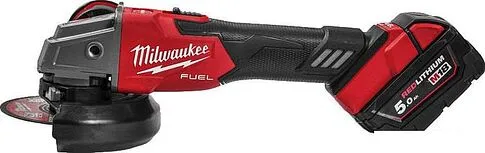 Угловая шлифмашина Milwaukee M18 FSAG125XB-502X Fuel 4933478430 (с 2-мя АКБ)