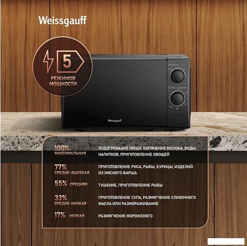 Микроволновая печь Weissgauff MWO-220