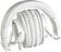 Наушники Audio-Technica ATH-M50x (белый)