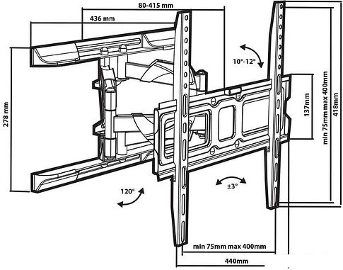 Кронштейн Tuarex OLIMP-407