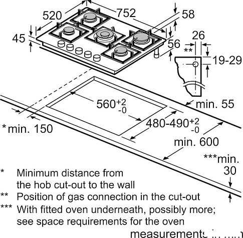 Варочная панель Bosch Serie 6 PPQ7A6I40