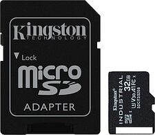 Карта памяти Kingston Industrial microSDHC SDCIT2/32GB 32GB (с адаптером)