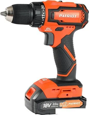 Дрель-шуруповерт Patriot BR 207UES 180301507 (с 2-мя АКБ, кейс)