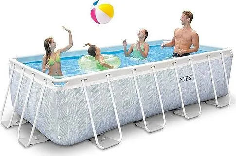 Каркасный бассейн Intex Chevron Prism Frame 26780 (400х200 см)