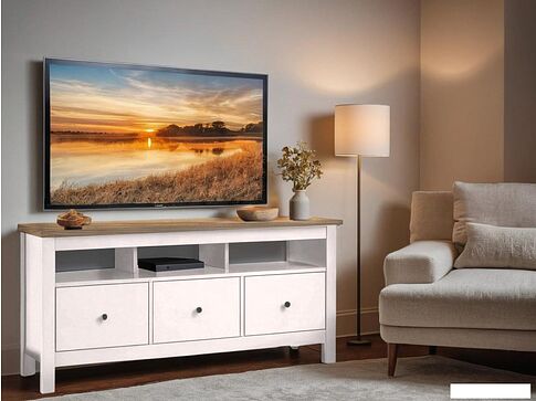 Тумба Mio Tesoro Сага 3 ящика 2.08.03.090.14 (белый/ясень)