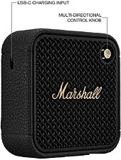 Беспроводная колонка Marshall Willen II (черный/латунь)