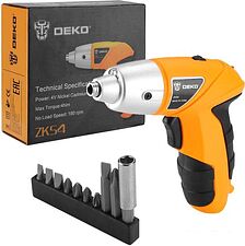Электроотвертка Deko ZKS4 SET 10 063-4113 Электроотвертка Deko ZKS4 SET 10 063-4113