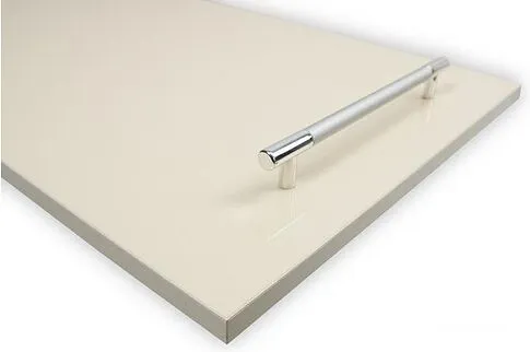 Готовая кухня Кастанье Марта 2.8 (ваниль/трюфель коричневый)